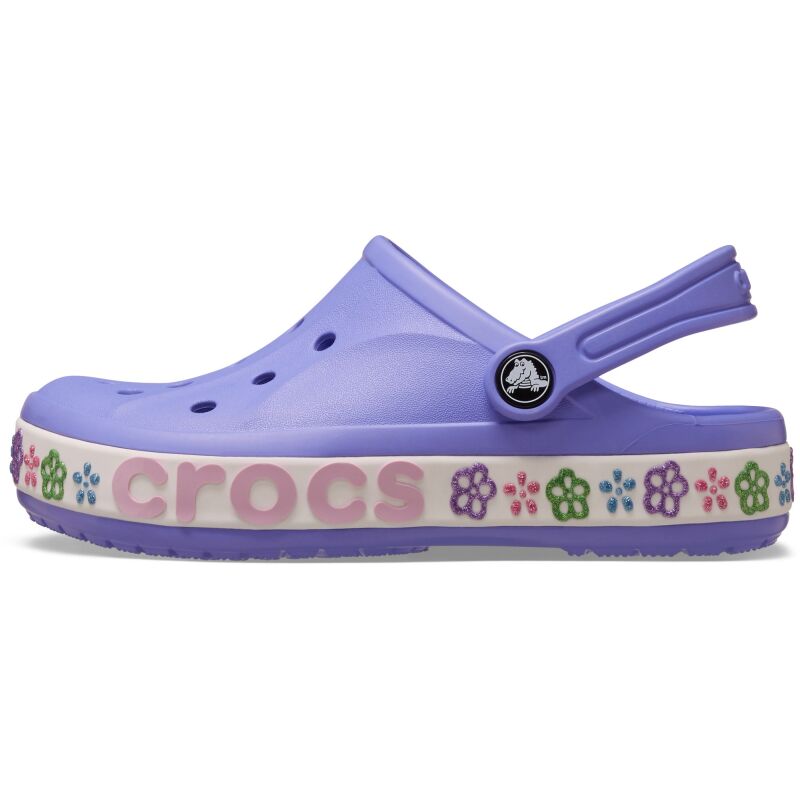 Crocs™ BAYABAND FLOWER BAND CLOG KID'S Digital Violet