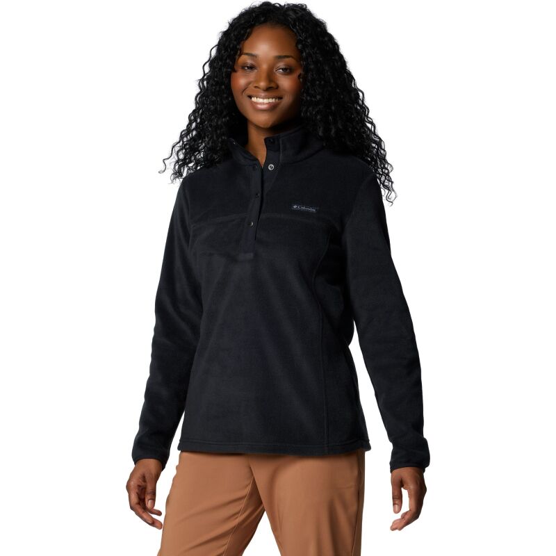 Columbia BENTON SPRINGS 1/2 SNAP PULL OVER II Black