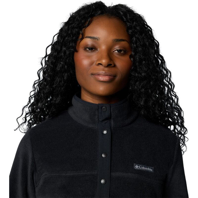 Columbia BENTON SPRINGS 1/2 SNAP PULL OVER II Black