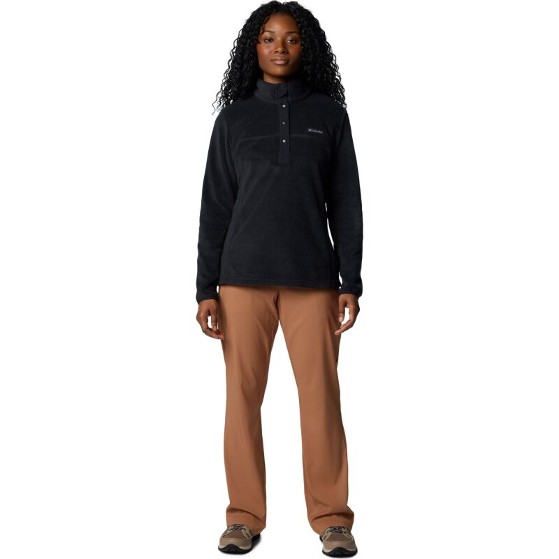 Columbia BENTON SPRINGS 1/2 SNAP PULL OVER II Black