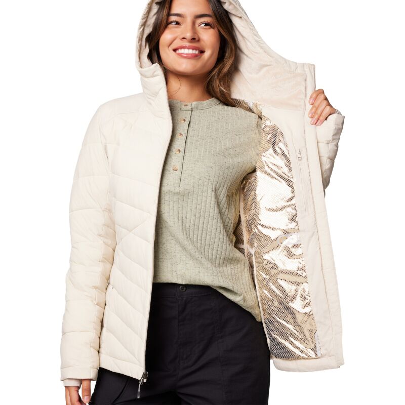 Columbia JOY PEAK II HOODED JACKET Dark Stone