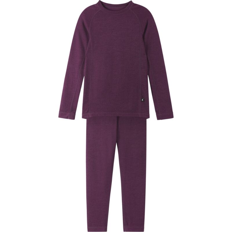 REIMA Wool Base Layer Set Taitoa 5200030C Deep purple 4960