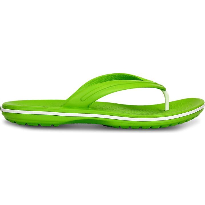 Crocs™ Crocband™ Flip Volt green/White