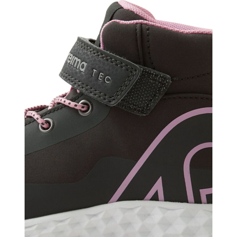 REIMA Hiipien waterproof high-top sneakers ReimaTec Peat Grey