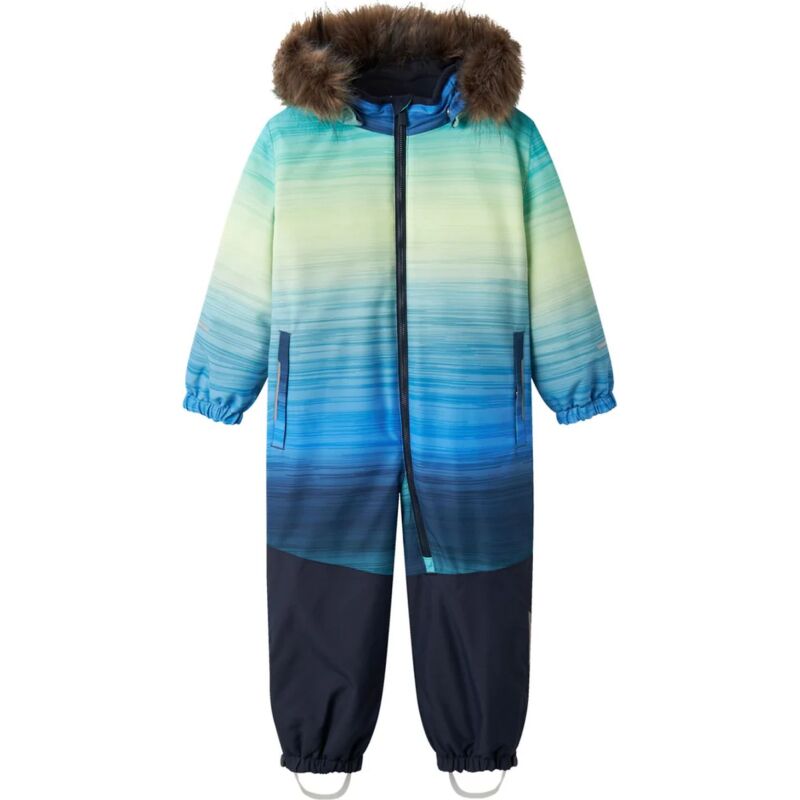 Name It Snow10 Suit Line Aop Fo Dark Denim