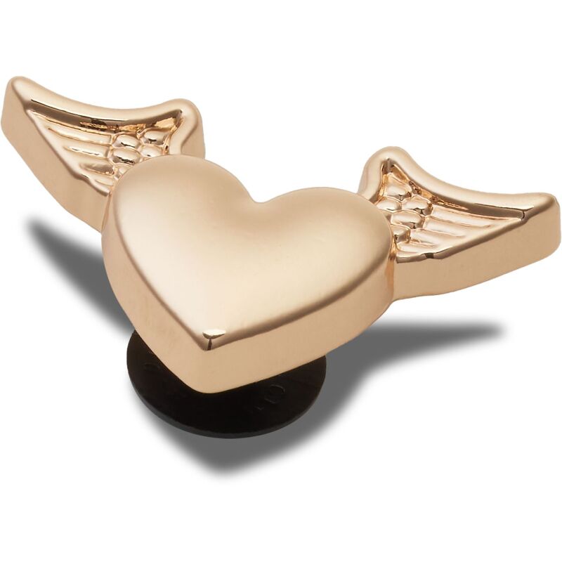 Crocs™ Jibbitz Gold Heart With Wings 196265847563 