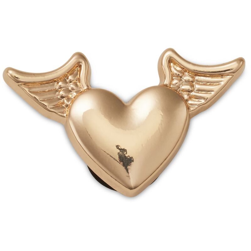 Crocs™ Jibbitz Gold Heart With Wings 196265847563 