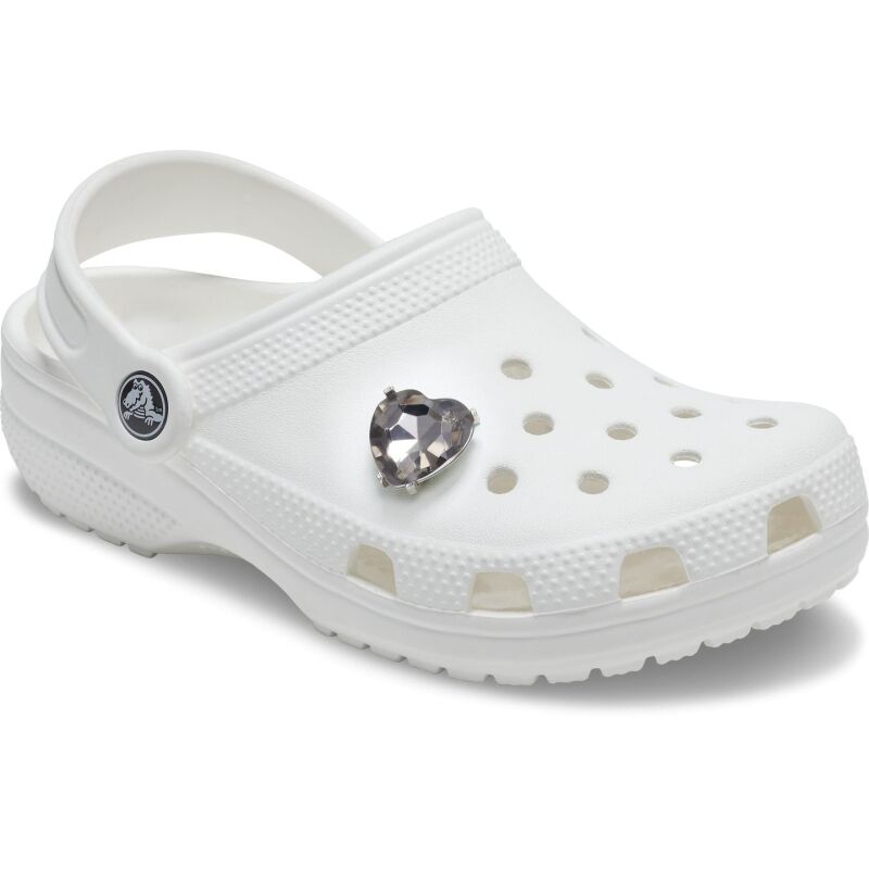 Crocs™ Jibbitz Charcoal Heart Gem 196265848171