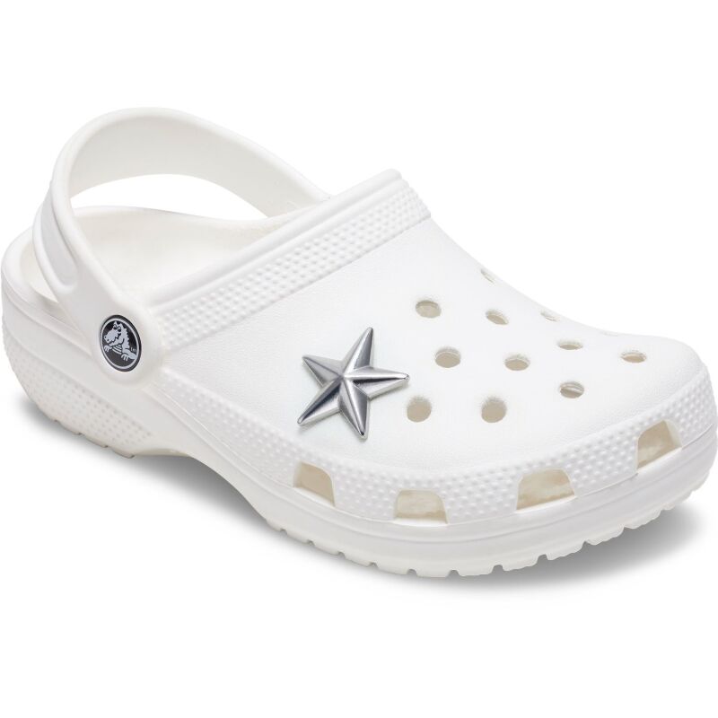 Crocs™ Jibbitz Silver Star Badge 196265844869