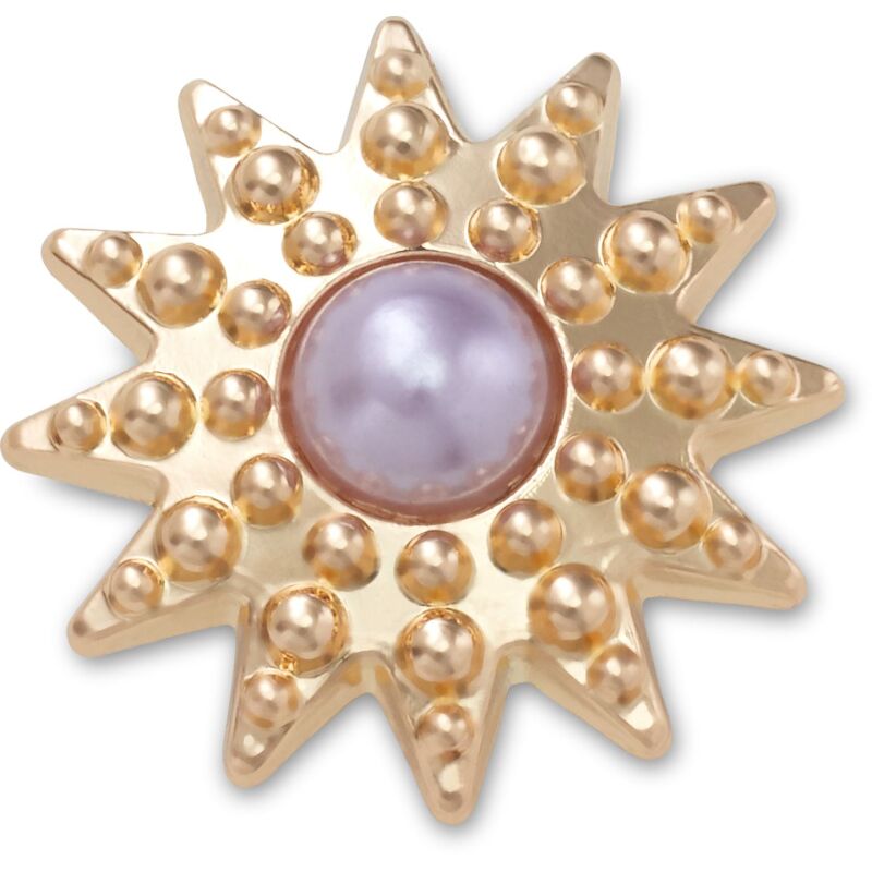 Crocs™ Jibbitz Purple Pearl Starburst 196265859542