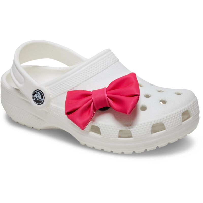 Crocs™ Jibbitz Dark Romance Pink Bow 196265847181