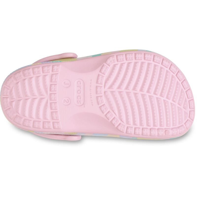 Crocs™ Baya Seasonal Printed Clog Kids' Petal Pink
