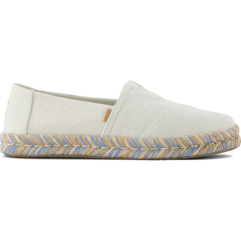 TOMS White Onyx Textured Denim 10021934 White