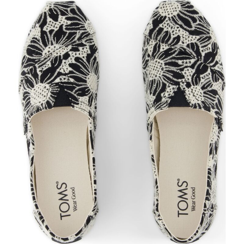 TOMS NATURAL OVERSIZED FLORAL EYELET 10021932 Natural