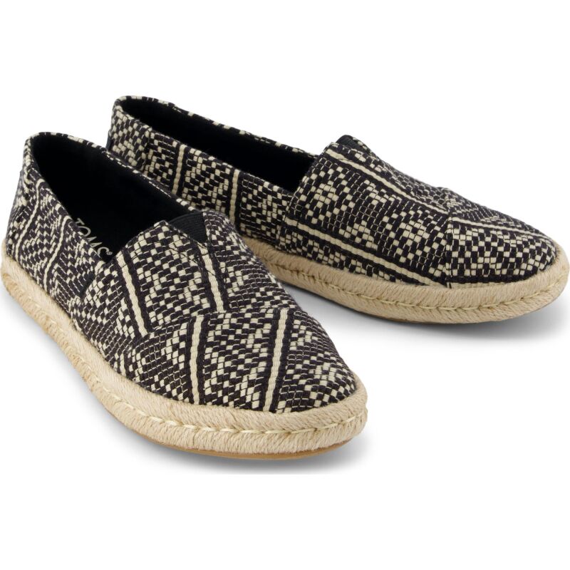 TOMS Diamond Global Woven 10021886 Black
