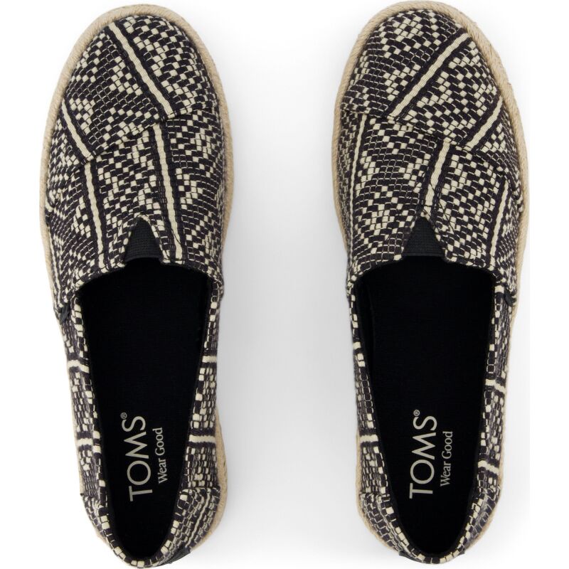TOMS Diamond Global Woven 10021886 Black