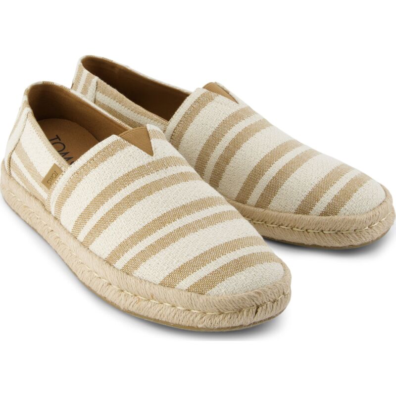 TOMS TOFFEE BEACH STRIPE 10021900 Tan