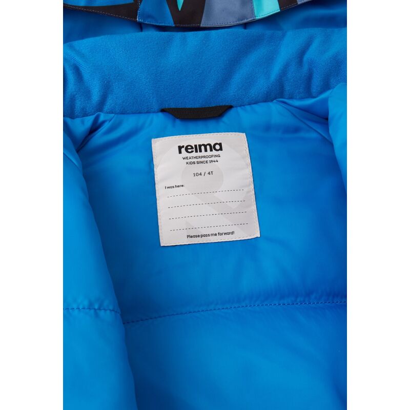REIMA ReimaTec Waterproof Ski Jacket Palsi 5100356A Aquatic