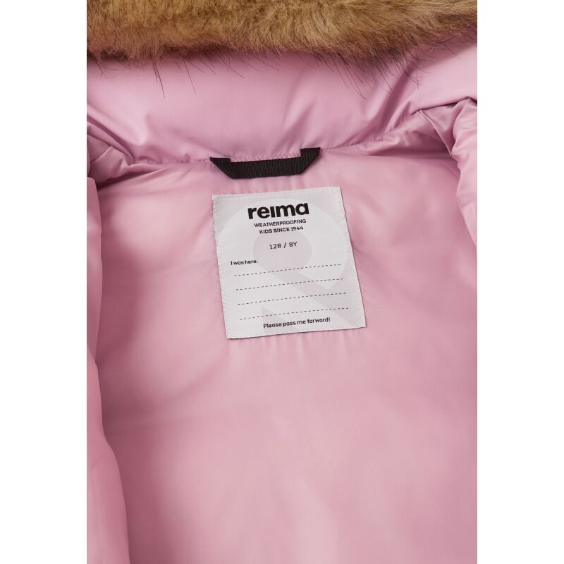 REIMA Winter Jacket Luvia 5100420A Grey Pink