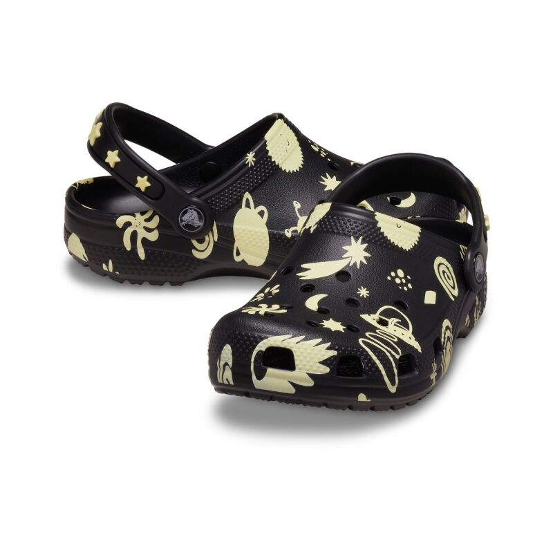 Crocs™ Classic Glow Space Clog Kid's Black