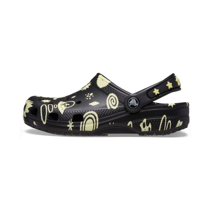 Crocs™ Classic Glow Space Clog Kid's Black