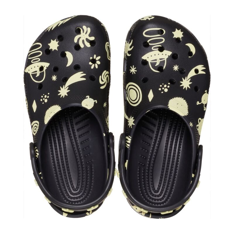 Crocs™ Classic Glow Space Clog Kid's Black