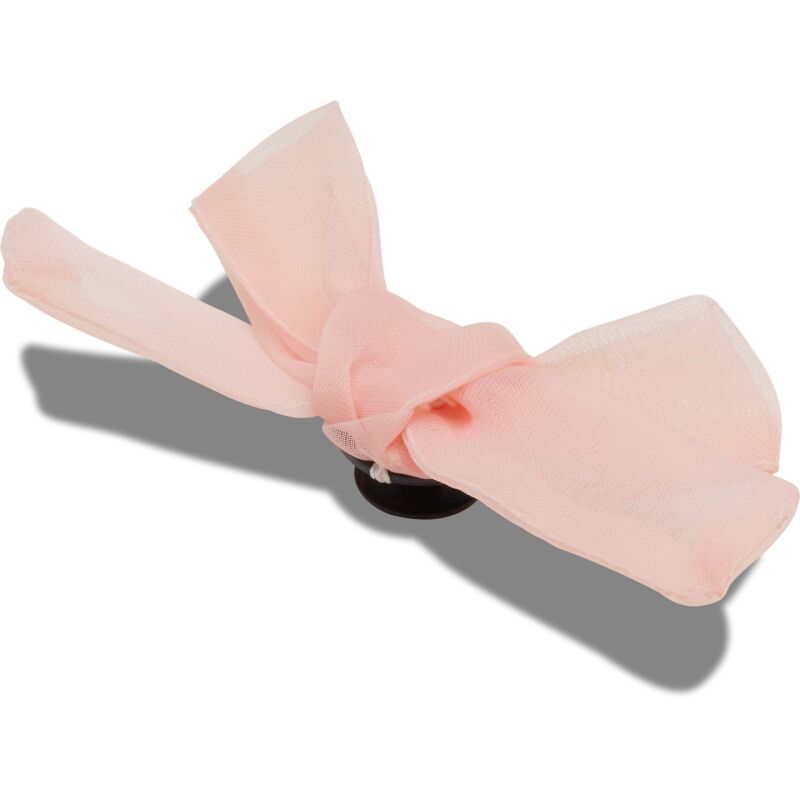 Crocs™ Jibbitz Pink Sheer Bow 196265644827