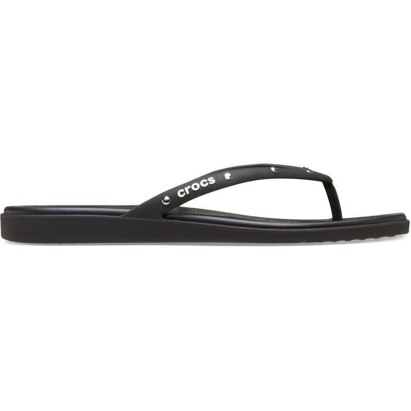 Crocs™ Miami Studded Flip Black