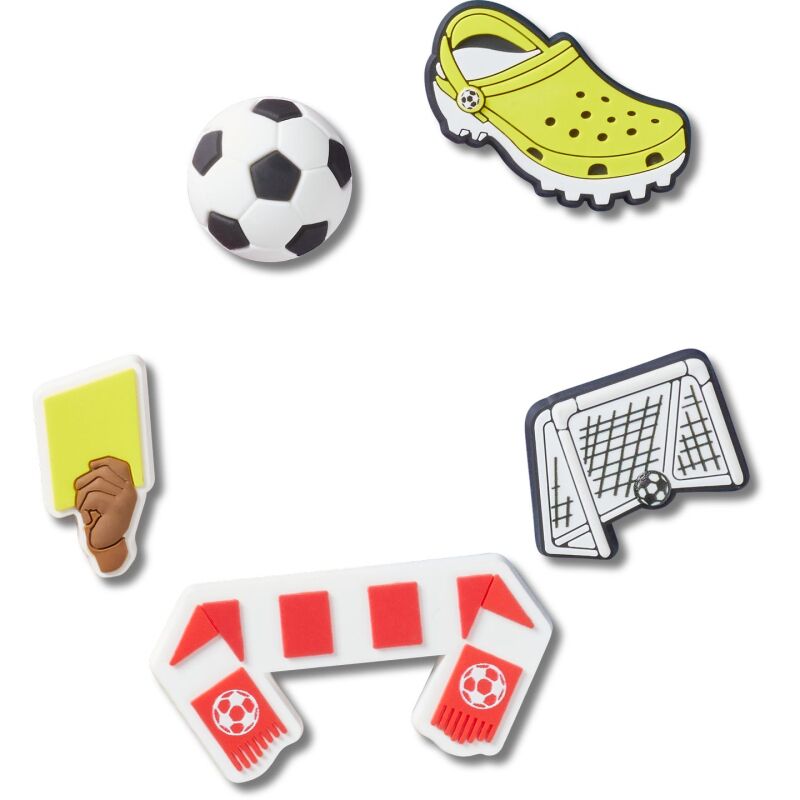 Crocs™ Jibbitz Soccer Team 5 Pack 