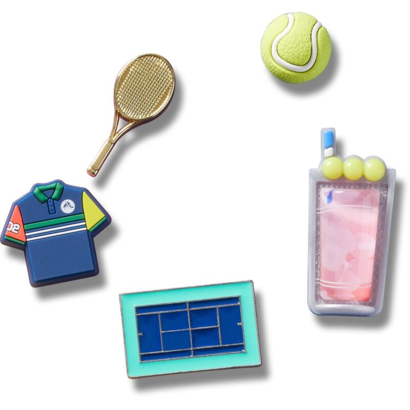 Crocs™ Jibbitz Day At The Tennis Court 5 Pack 