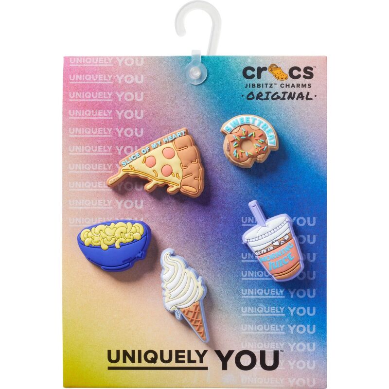 Crocs™ Jibbitz Funny Foods 5 Pack 
