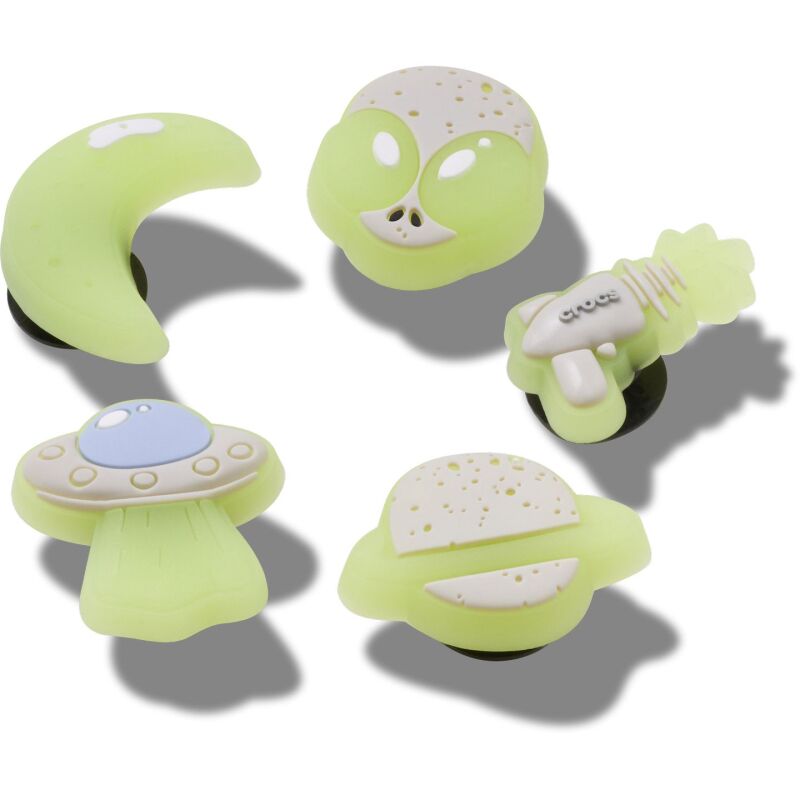 Crocs™ Jibbitz Glow In The Dark Space 5 Pack 198445232794