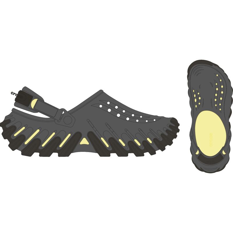 Crocs™ Echo Icey RO Clog Black Sand
