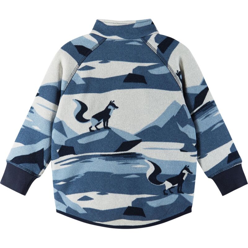 REIMA Fleece Sweater Ornament 5200043A Navy 6981