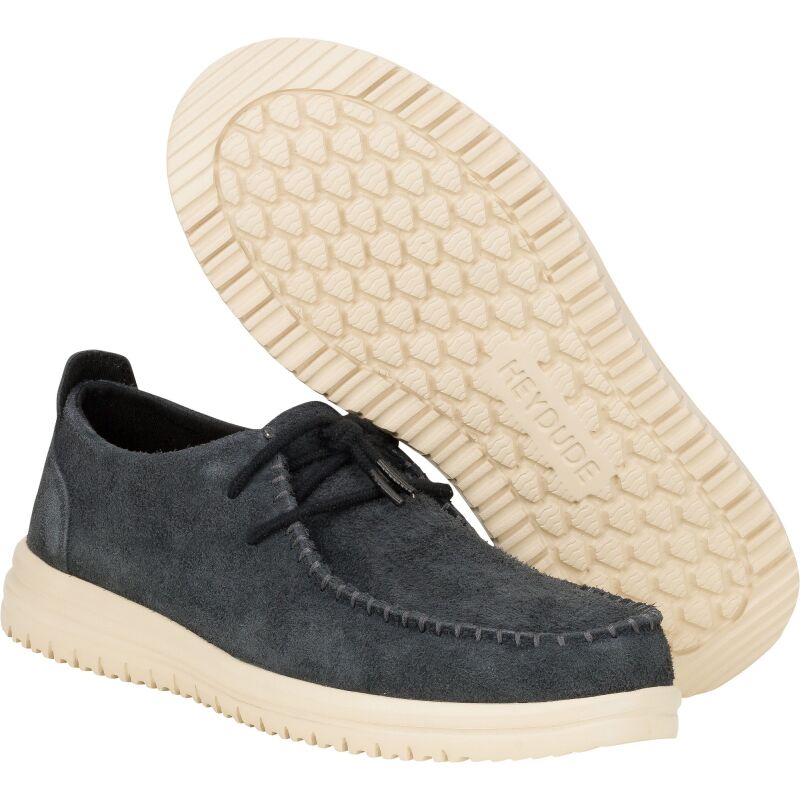 HEYDUDE NXT Moc Men 43772 Black/Wood Ash