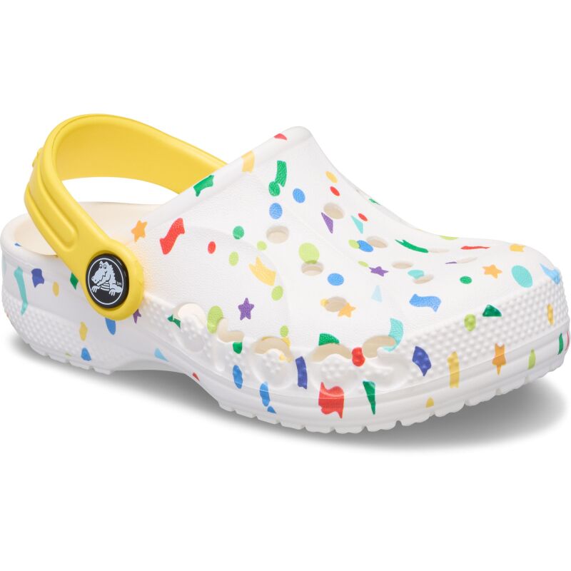 Crocs™ Baya Tie Dye Graphic Clog Toddlers' White/Multi