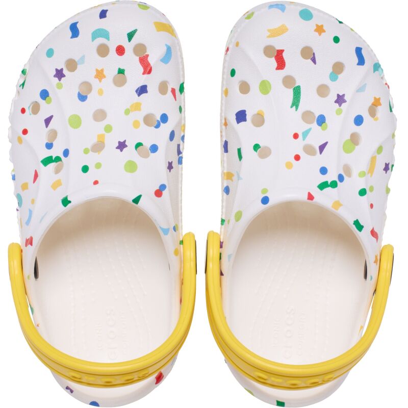 Crocs™ Baya Tie Dye Graphic Clog Toddlers' White/Multi