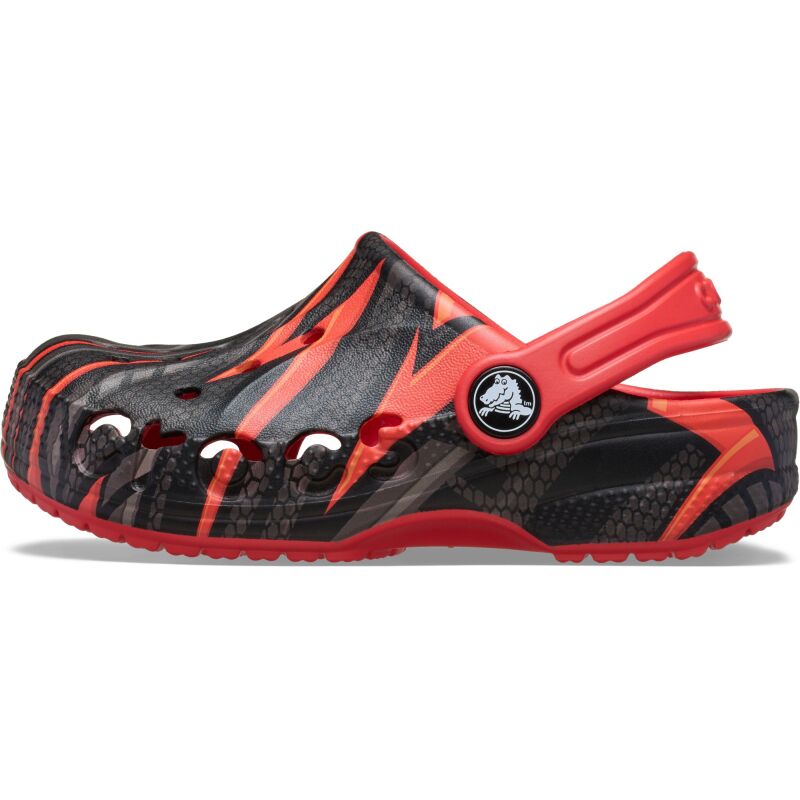 Crocs™ Baya Tie Dye Graphic Clog Kid's Flame