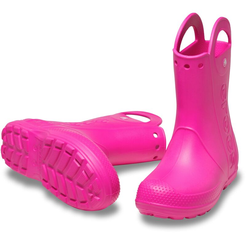 Crocs™ Handle It Rain Boot Kid's Pink Crush
