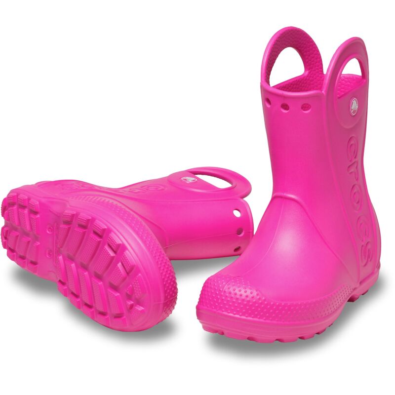 Crocs™ Handle It Rain Boot Kid's 211056 Pink Crush