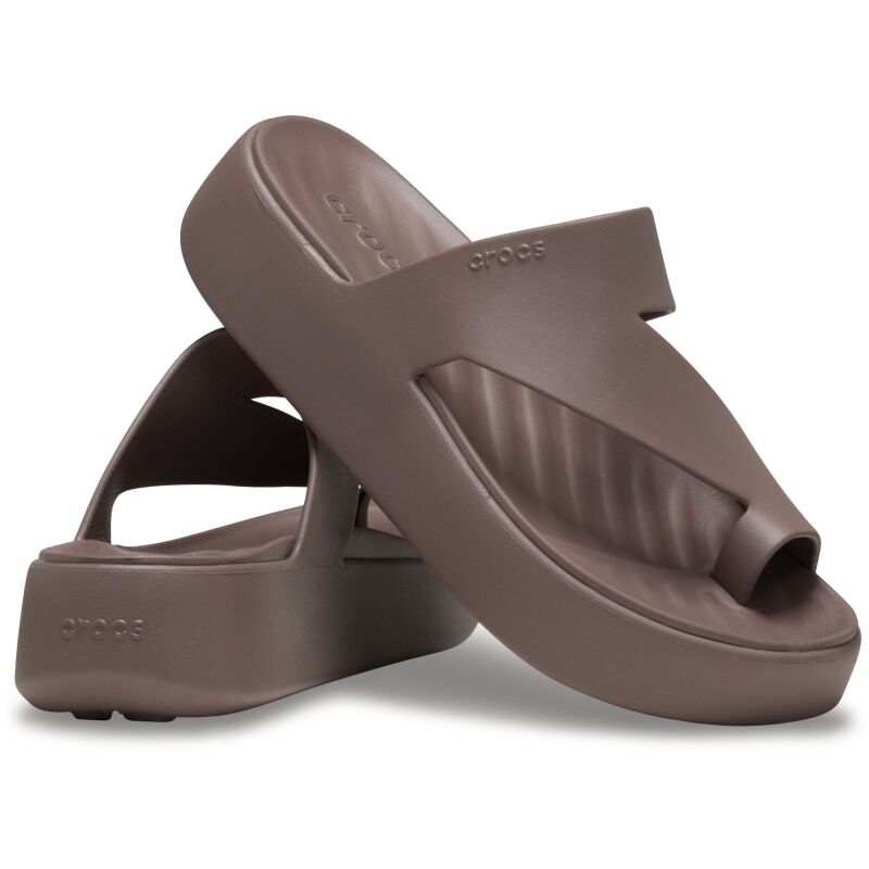 Crocs™ Getaway Platform Toe Loop Truffle