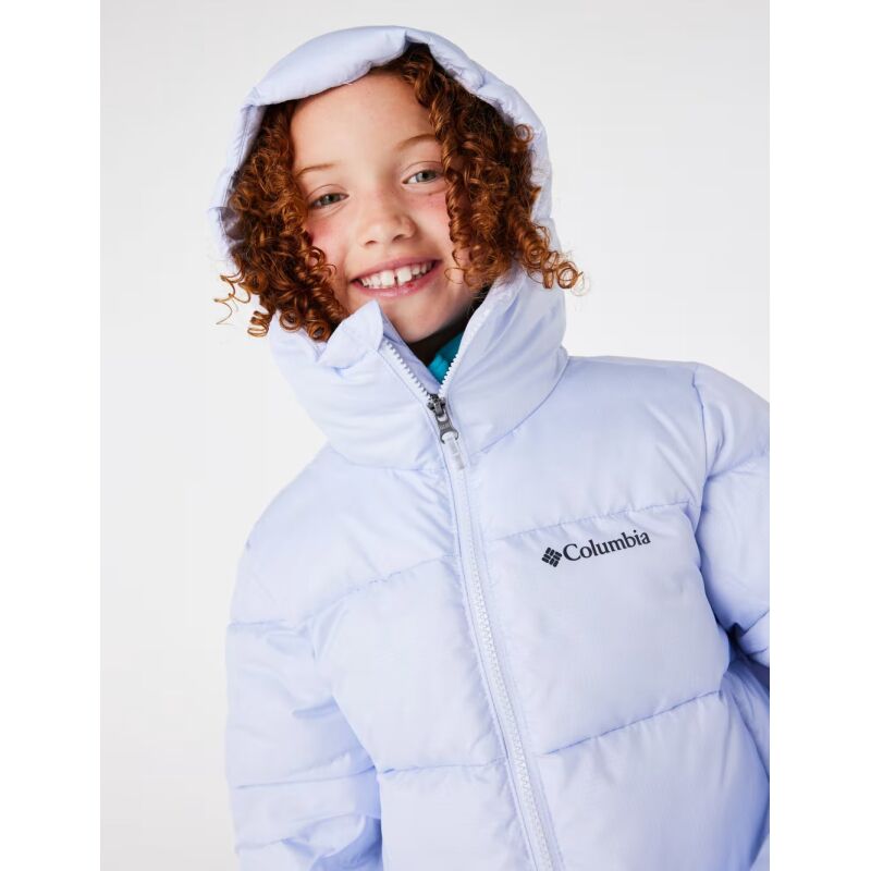 Columbia Puffect Hooded Jacket Kid's Snowdrift