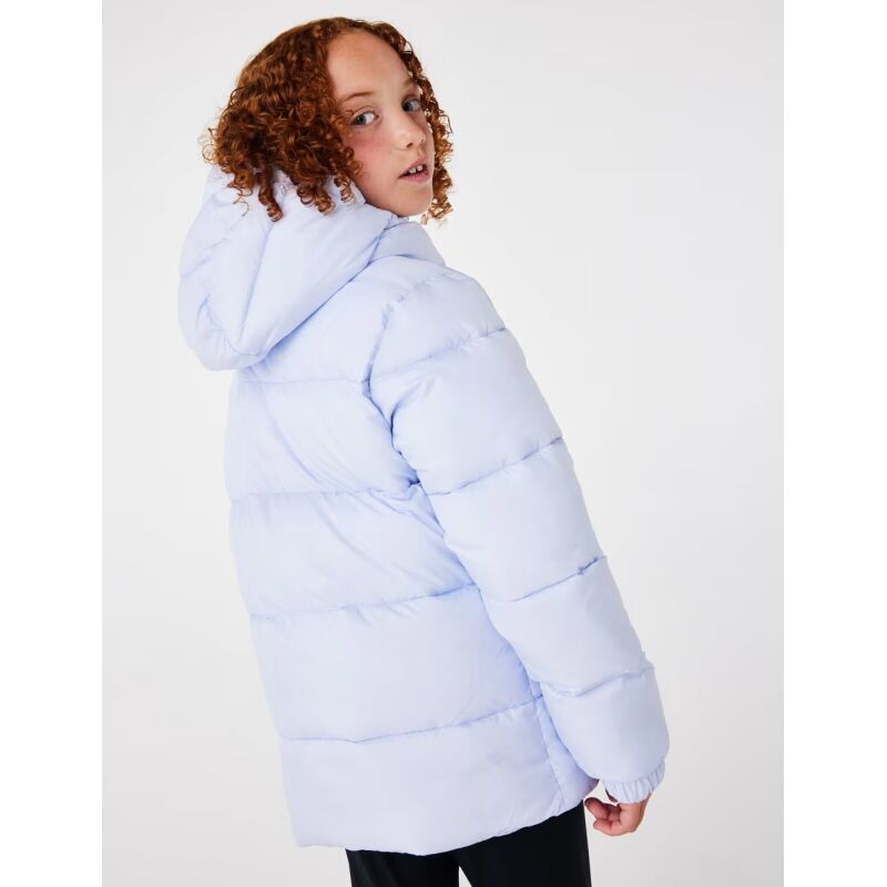 Columbia Puffect Hooded Jacket Kid's Snowdrift