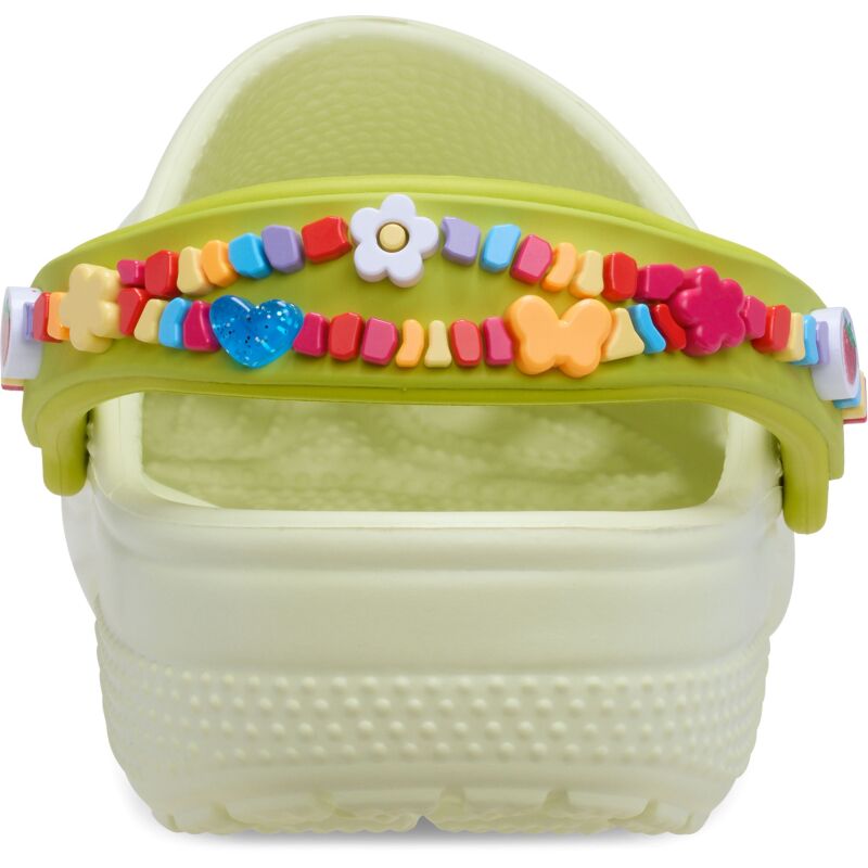 Crocs™ Classic Friendship Bracelet Clog Kids' Frothy Green