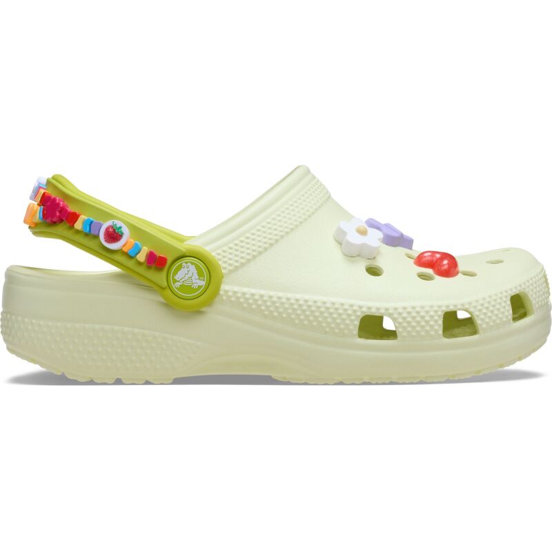Crocs™ Classic Friendship Bracelet Clog Kids' Frothy Green