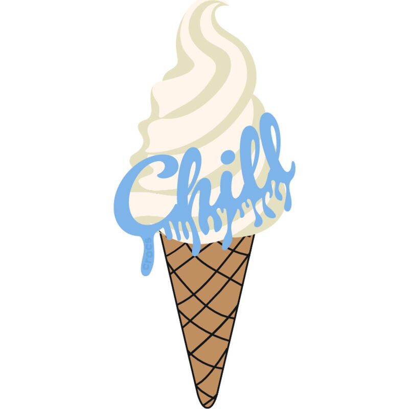 Crocs™ Jibbitz Chill Ice Cream Cone 198445236556