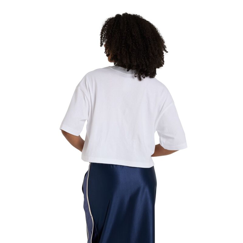 New Balance Athletics Linear Logo T-Shirt White