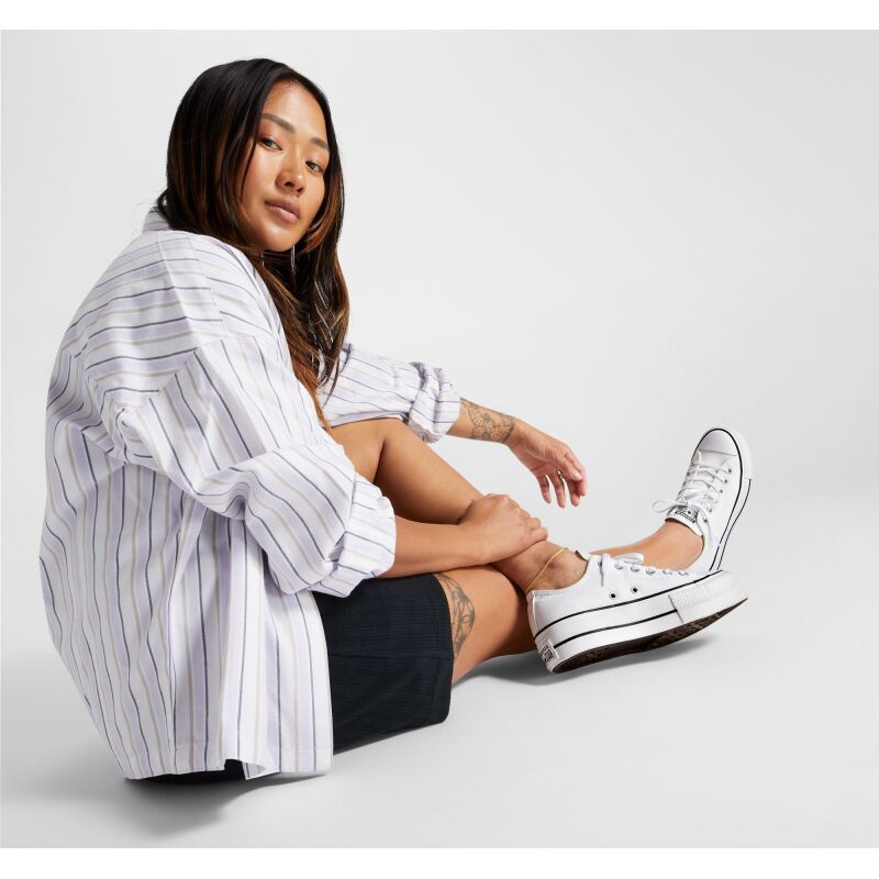 Converse Ctas Lift Ox White/Black/White