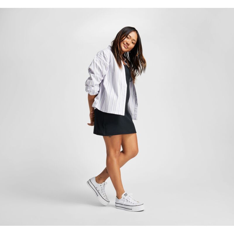 Converse Ctas Lift Ox White/Black/White