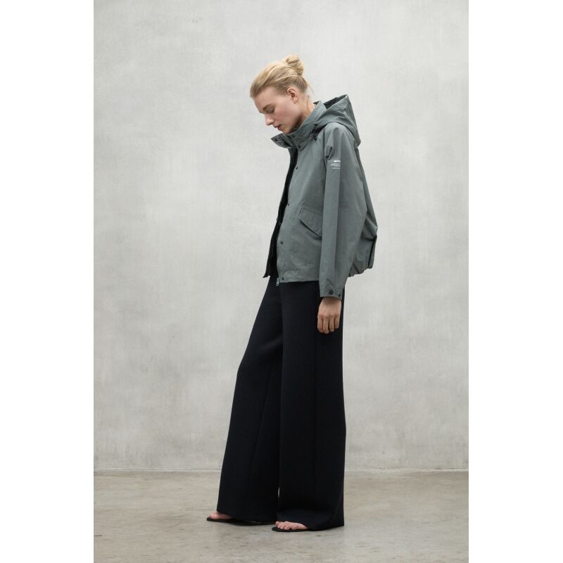 ECOALF BELUMUTALF JACKET WOMAN Charcoal Khaki